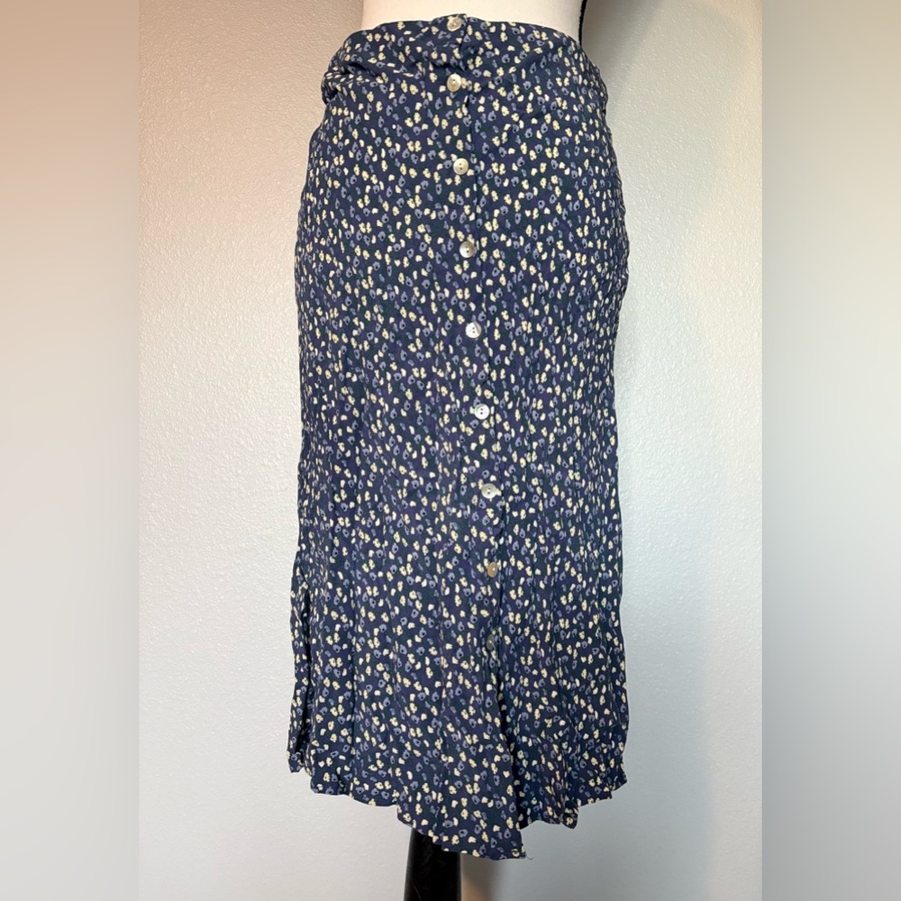 Rails Rosetta Skirt Size S Navy Floral